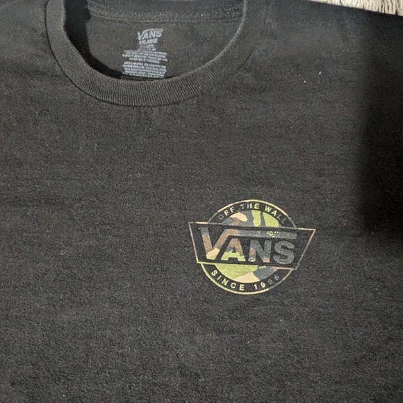 Vans Black Short Sleeve Tee - Picture 2 of 5